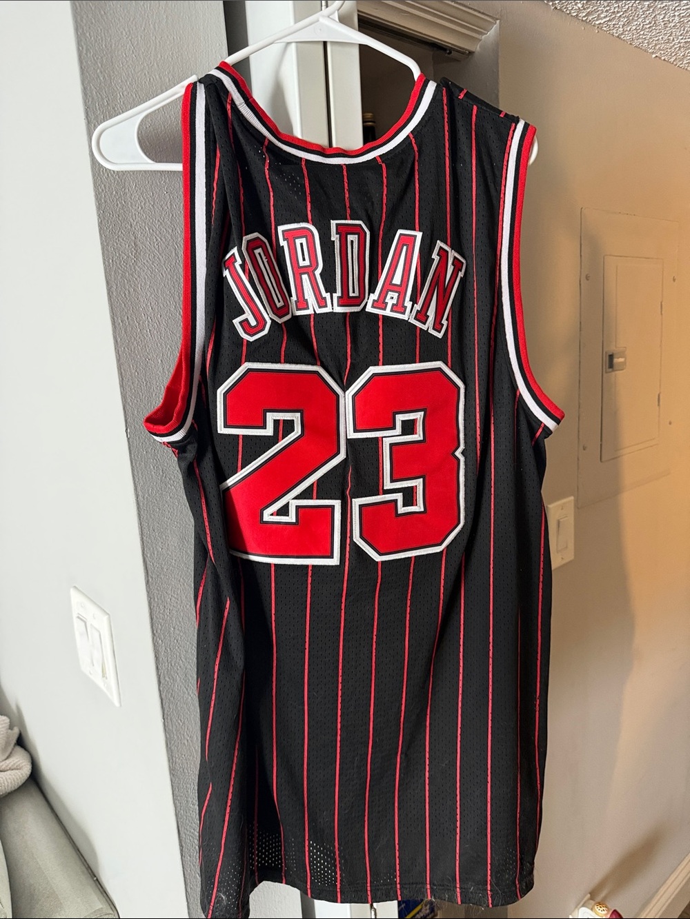 Amazon Black & Red Jordan 23 Basketball Tank Top